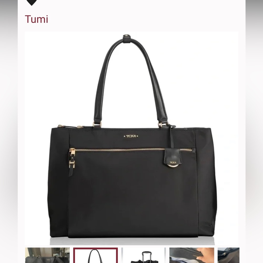 Tumi travel shoulder bag - sheryl Buisness tote